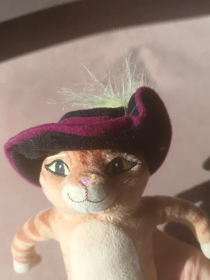 Peluche chat botté - photo numéro 2