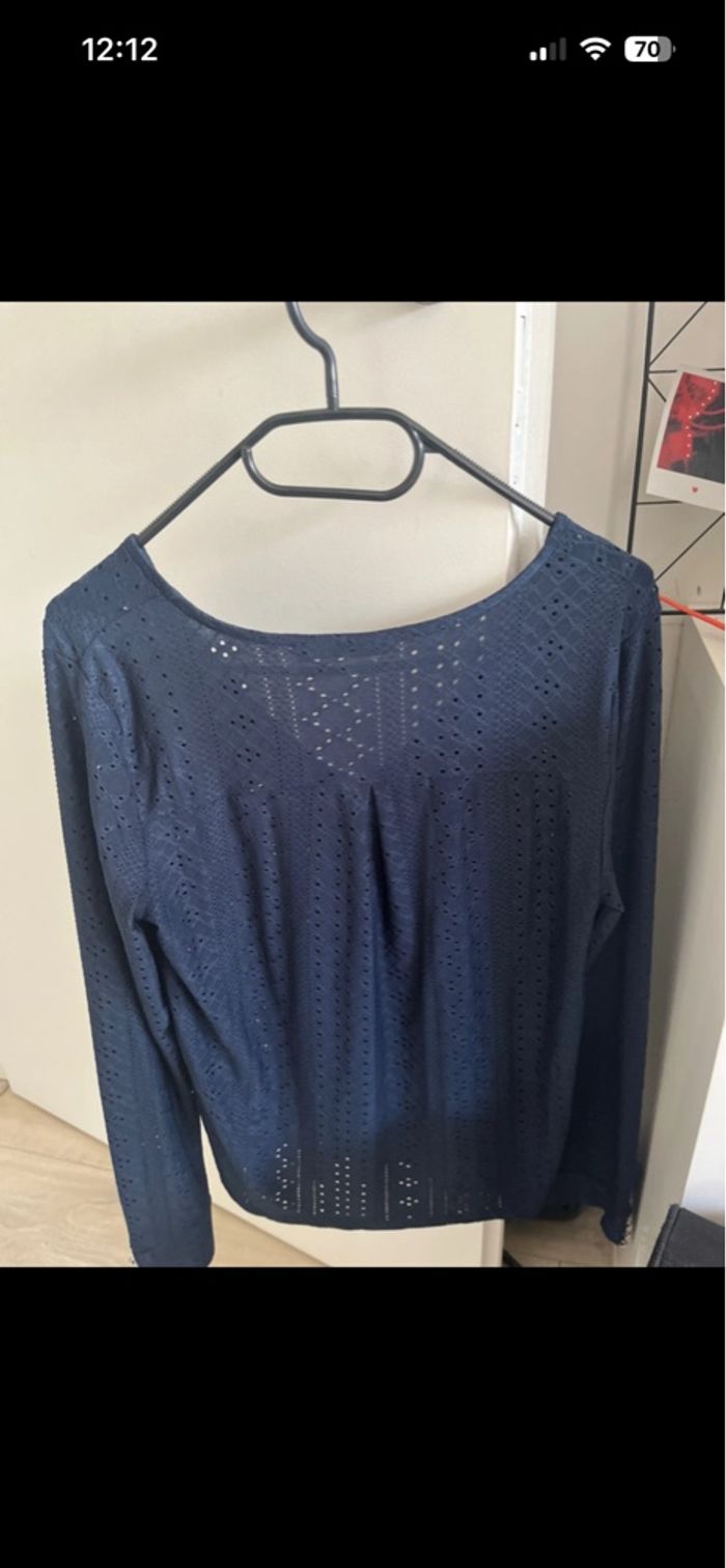 blouse ajourée - photo numéro 3