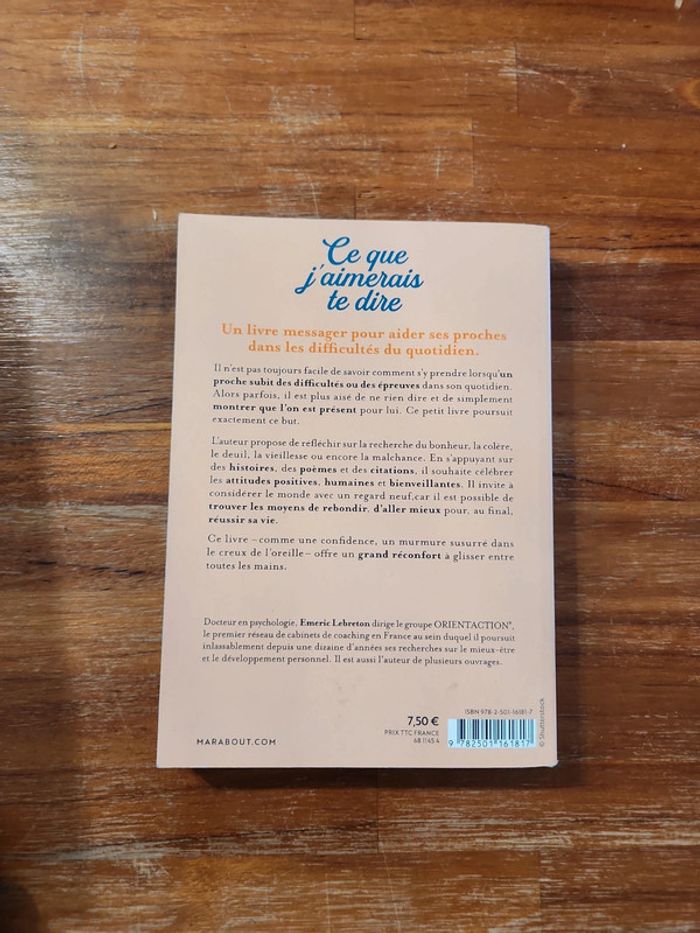 Livre : Ce que j'aimerai te dire - photo numéro 5
