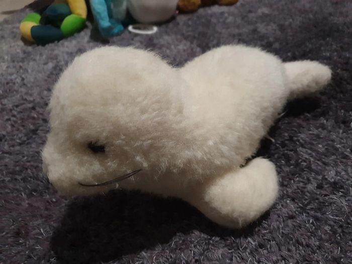 Peluche bébé phoque - photo numéro 2