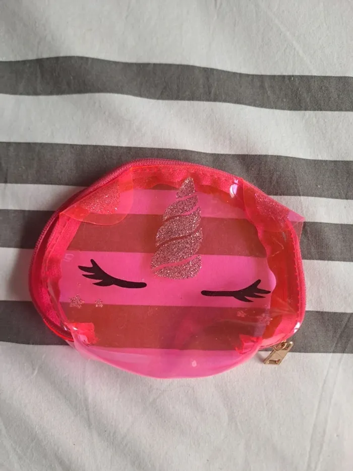 Porte monnaie transparent