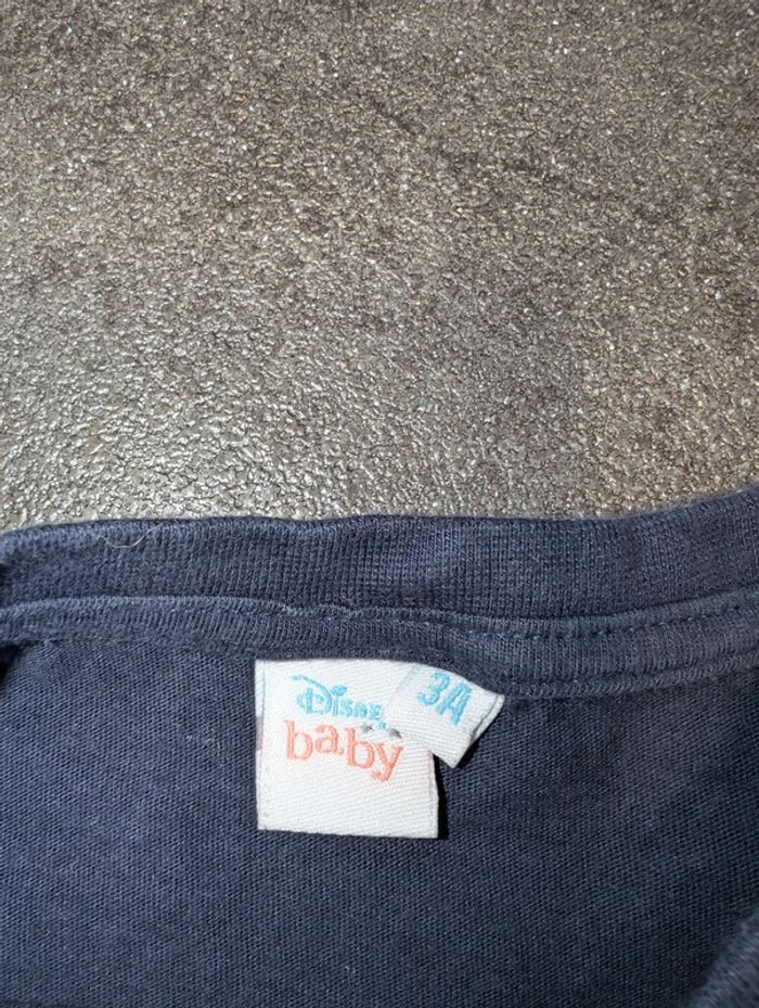 T-shirt à manches longues fille 3 ans Bambi - photo numéro 2