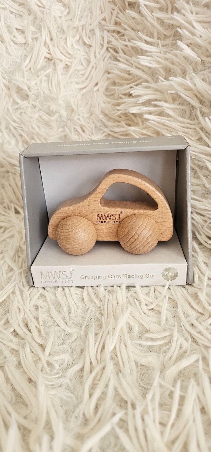 Jouet voiture 🚗 bébé en bois Neuf