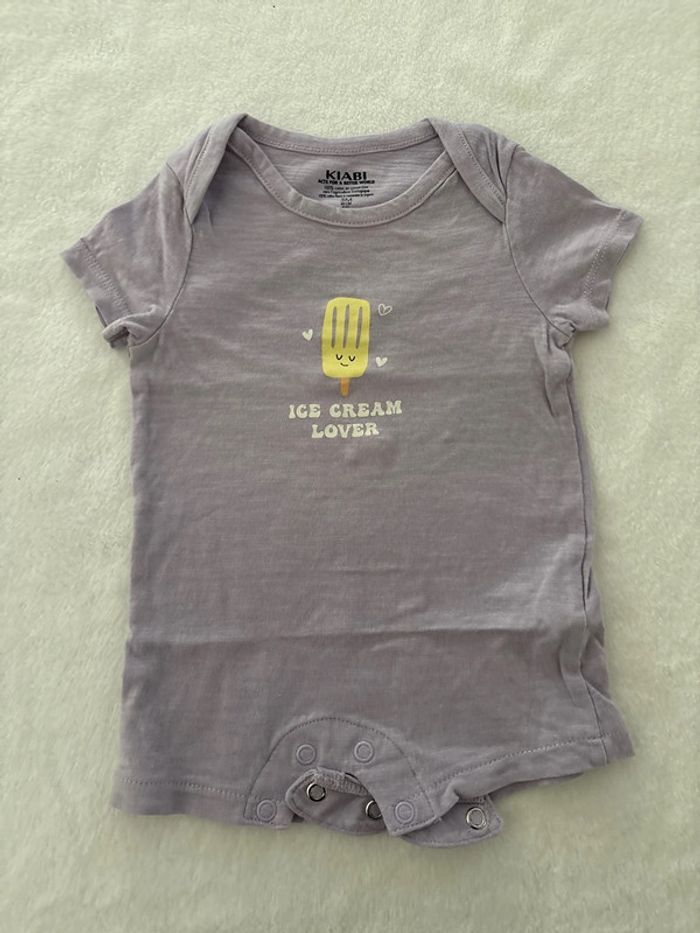 Grenouillère glace 3 mois