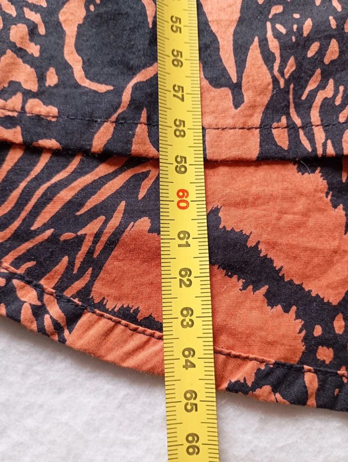 Chemise imprimé marron noire 38 Kaffe - photo numéro 7