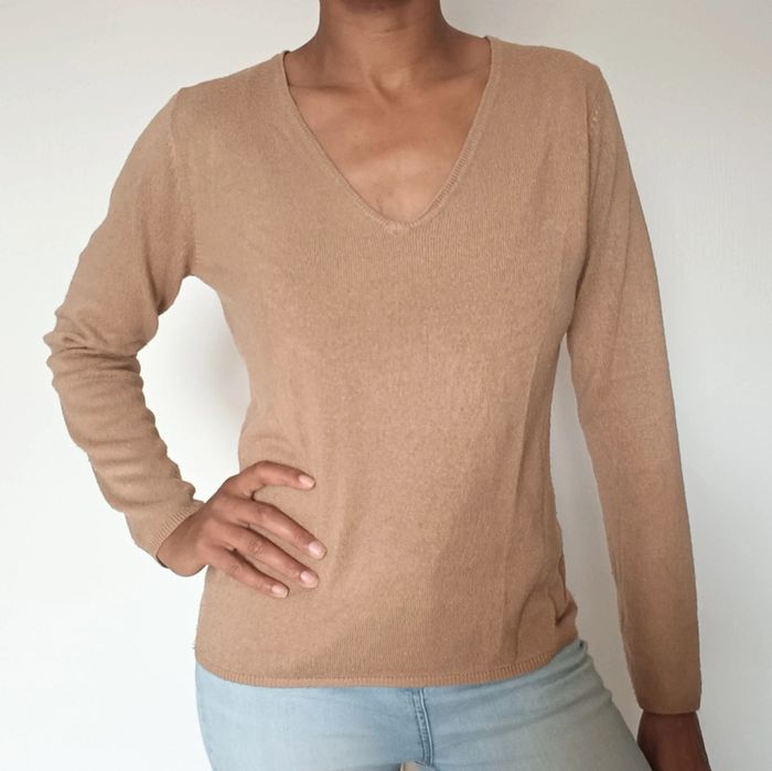 Pull col V Gémo T.L
