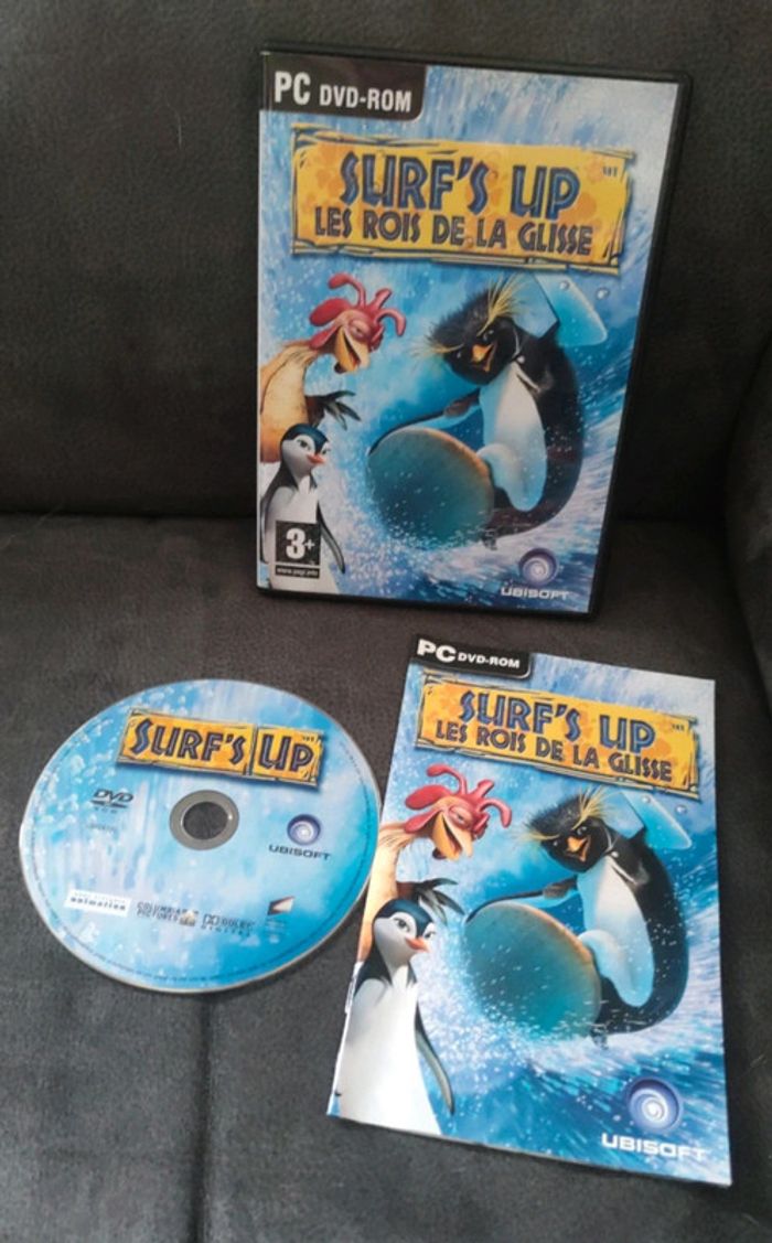 Les rois de la glisse surf's UP pc dvd rom