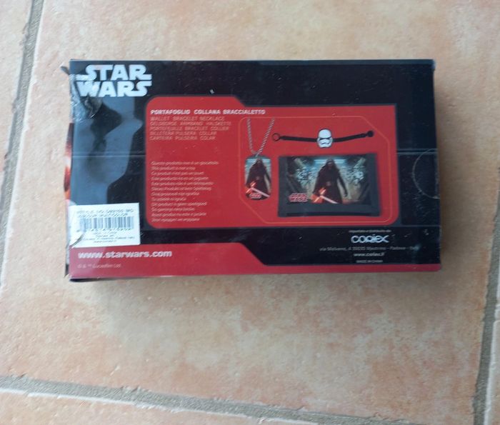 Ensemble portefeuille collier et bracelet star wars - photo numéro 2