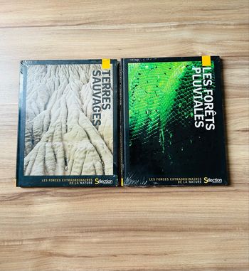 Lot de 2 Livres «Les Forces Extraordinaires de la Nature» Neufs Édition Sélection