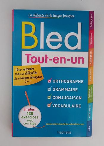 Livre de la langue française