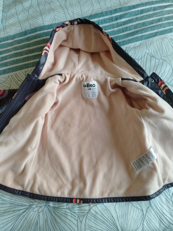 Imperméable doublé polaire taille 12 mois - photo numéro 2