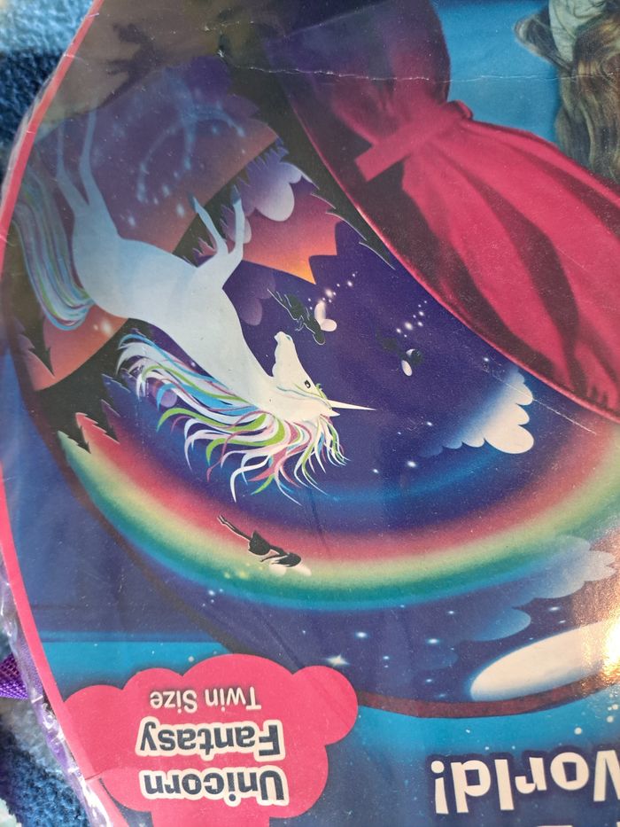 Tente pour lit enfant  licorne - photo numéro 2