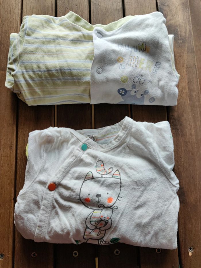 Lot de deux pyjamas légers 6 mois
