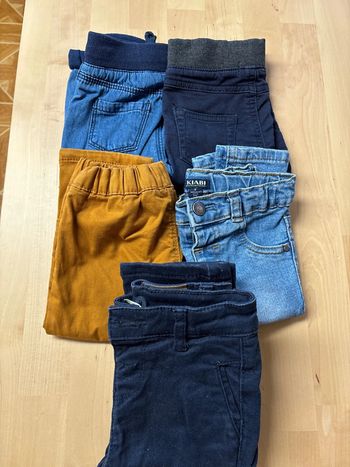 Lot pantalons /jeans 6 mois