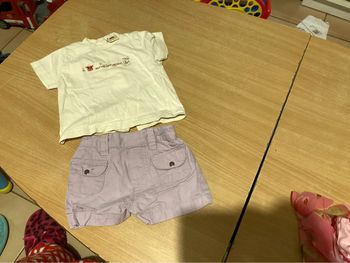 Petit ensemble short taille 3 mois