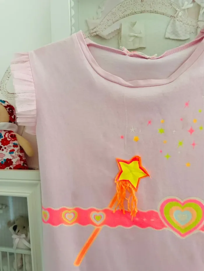 Robe teeshirt Girly froufrou - photo numéro 2