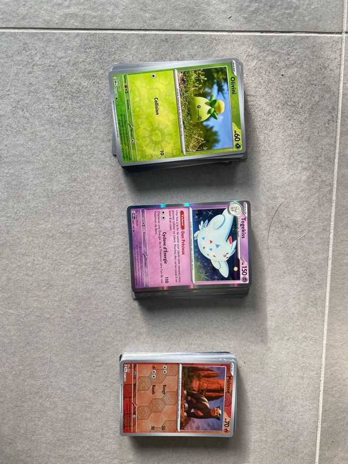 Lot 200 cartes Pokémon officielles - photo numéro 2