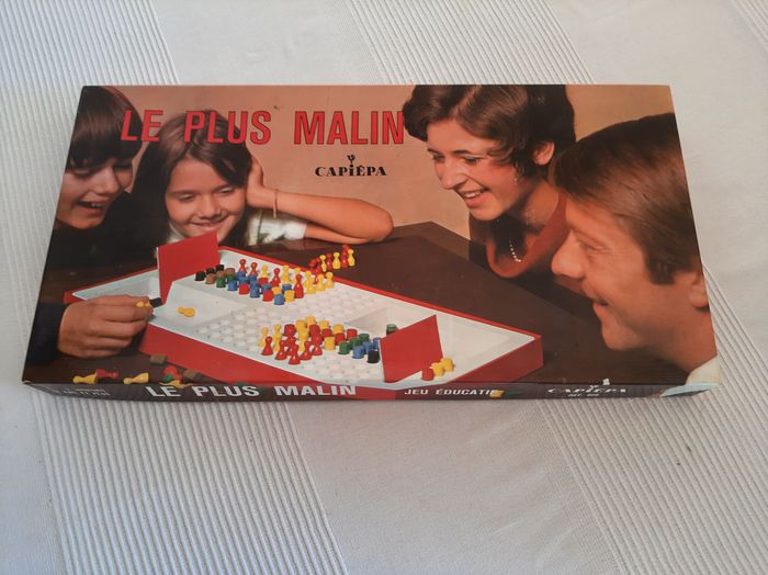 Le Plus Malin - Jeu de réflexion Capiepa 70s (Rare & Complet)