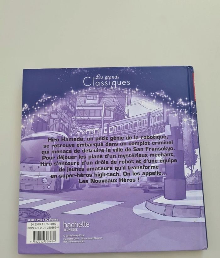 Livre les nouveaux héros de Disney - photo numéro 2