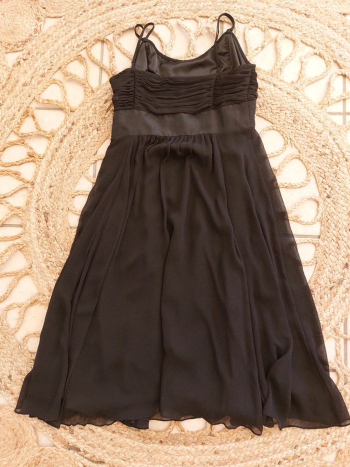 Robe noire mi-longue Camaïeu - photo numéro 2