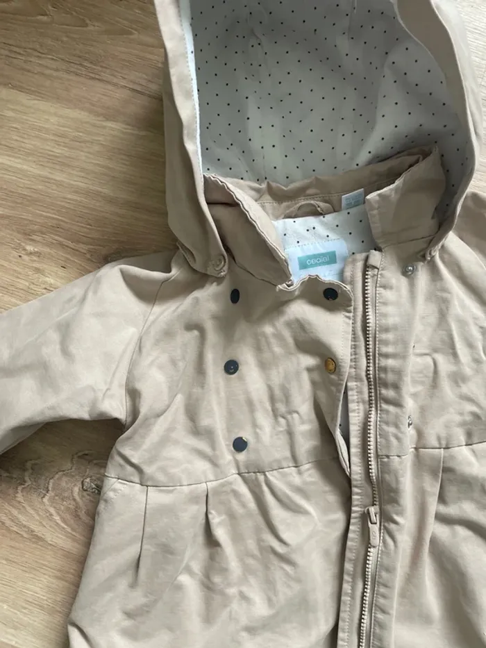Trench-coat bébé fille - photo numéro 2
