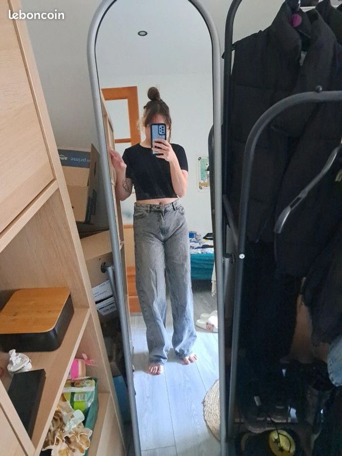 Jean droit don't call me jennyfer taille 36 - photo numéro 3