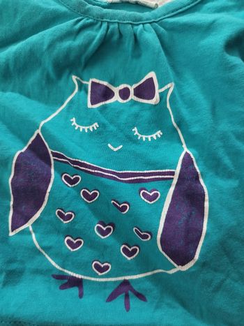 Joli tee-shirt kitchoun 1  mois