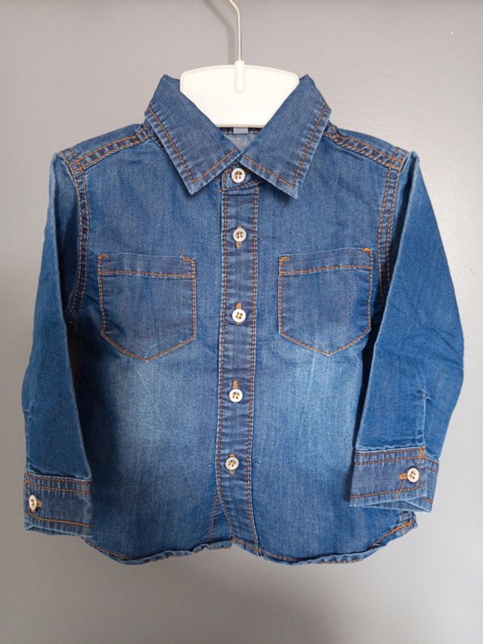 Lot chemise 12 mois - photo numéro 2