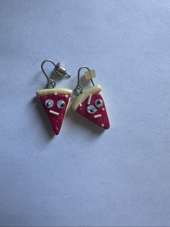 Boucles d’oreilles pizza
