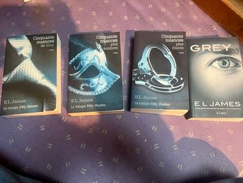 Livre cinquante nuances de Grey