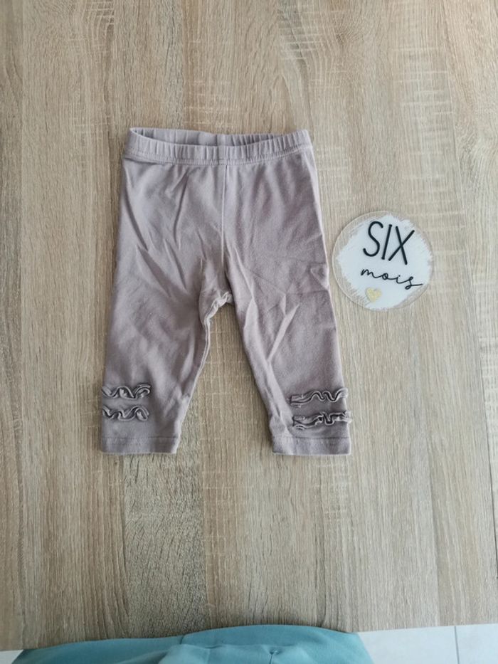 Legging marron glacé