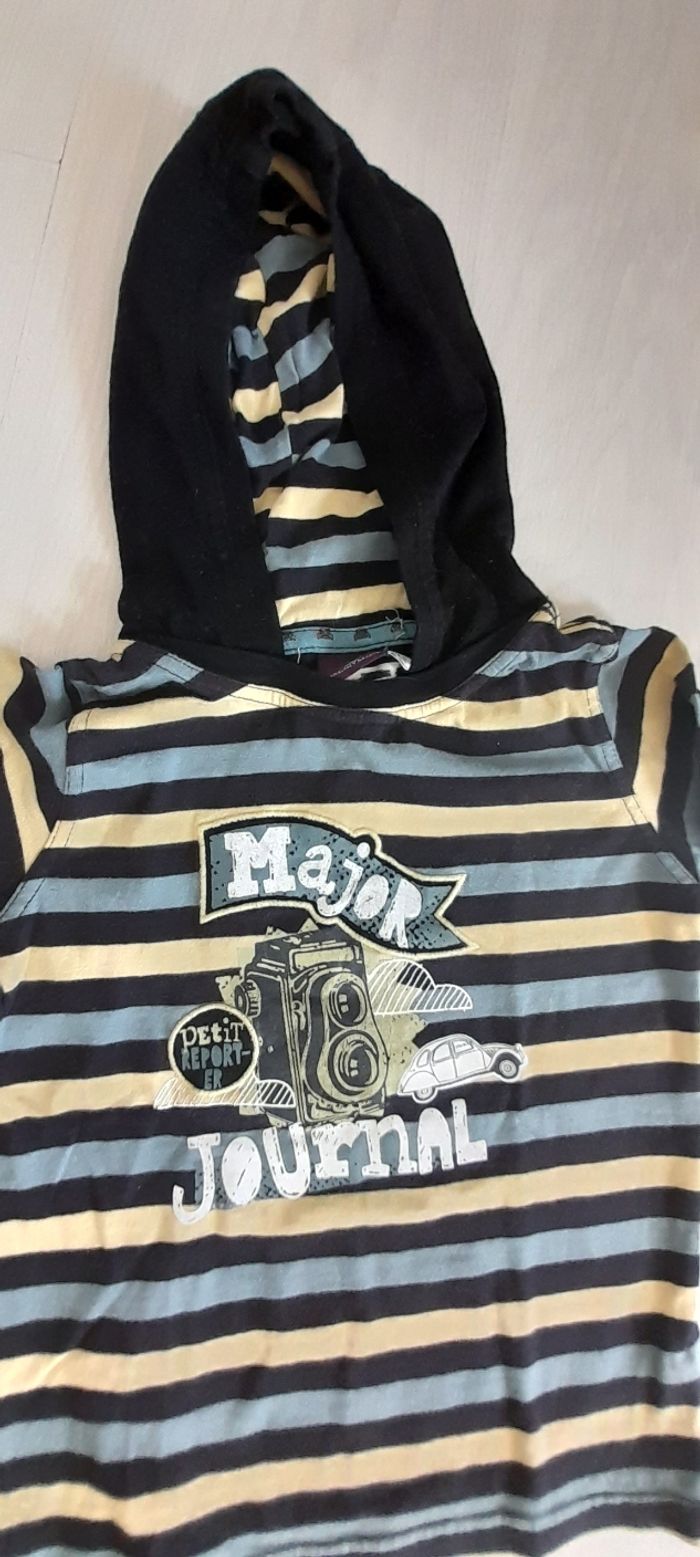 Tee-shirt manches longues T 4 ans - photo numéro 2