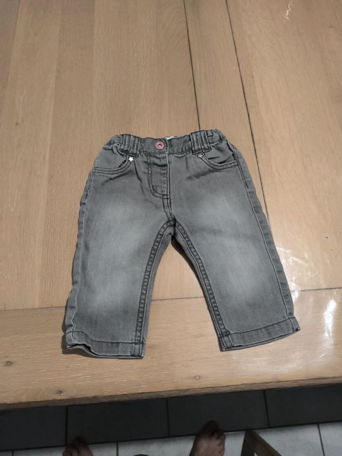 Pantalon gris style jean