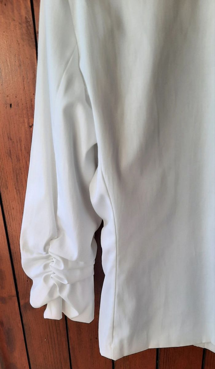 Blazer blanc, femme, taille L/40 - photo numéro 3