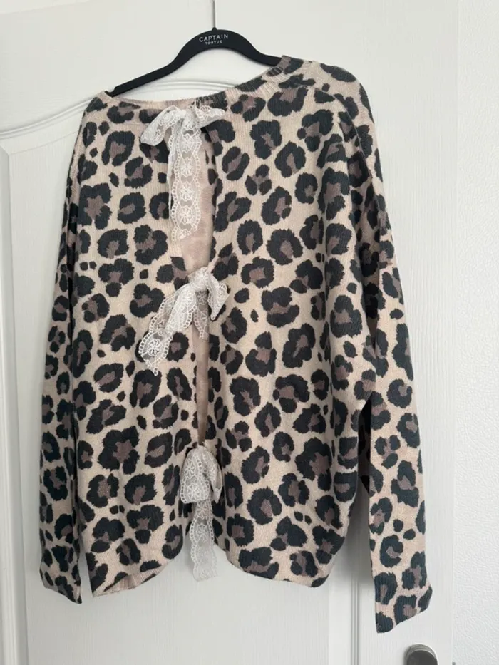 Joli pull Léopard - photo numéro 2