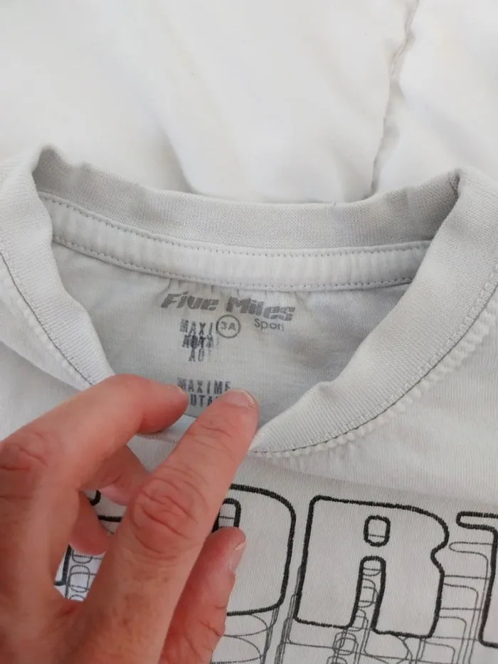 Tee-shirt manche longue garçon 3 ans - photo numéro 3
