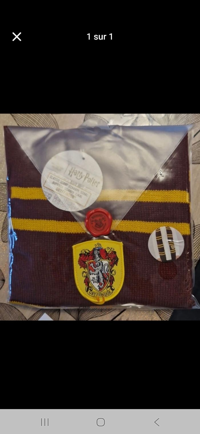 écharpe harry Potter neuve