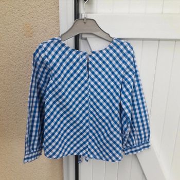chemise rayures filles primark 5/6 ans 