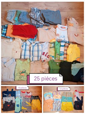 Lot vêtements 6/12/18 mois