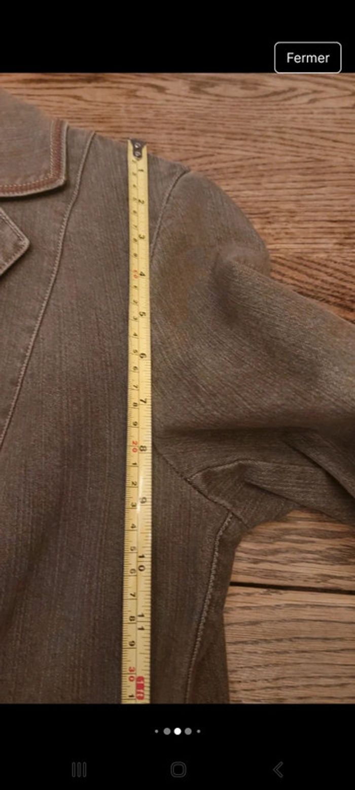 Veste en Jeans noir chiné Mayerline be/fr 38 - photo numéro 12