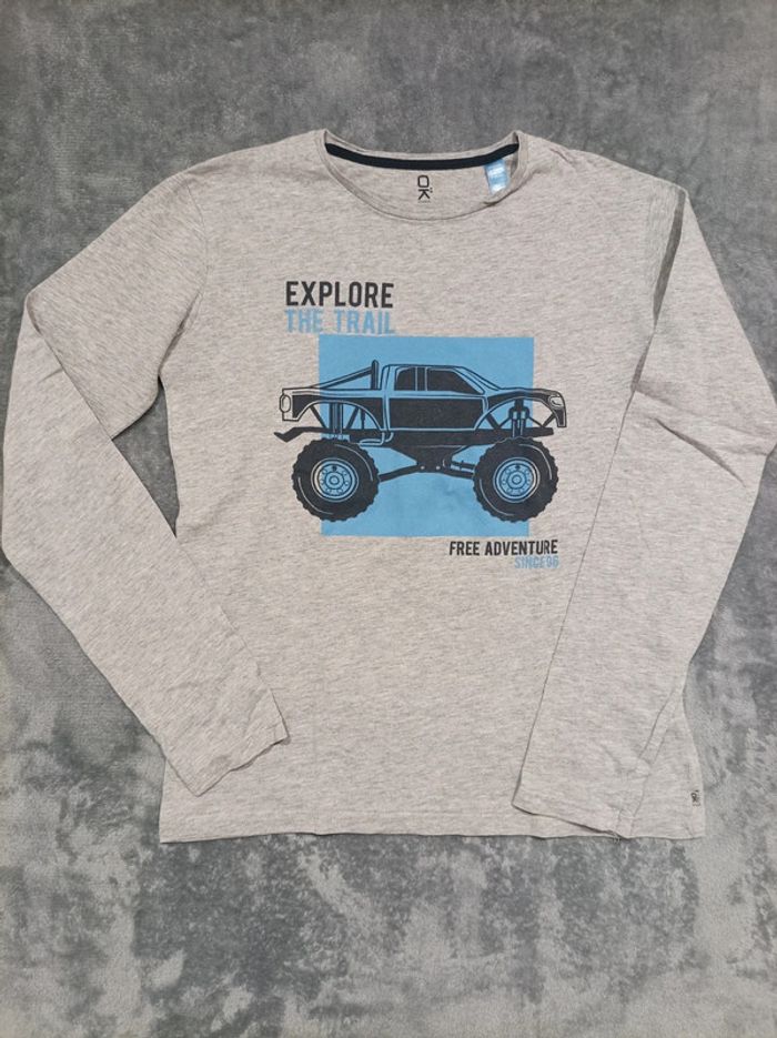 Tee-shirt manches longues Okaïdi 14 ans