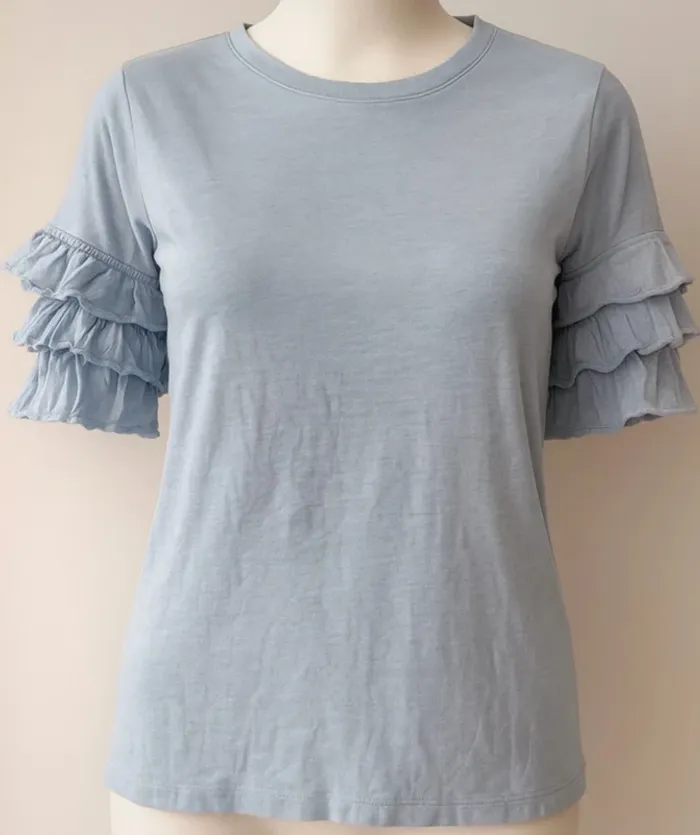 T-Shirt avec volants H&M