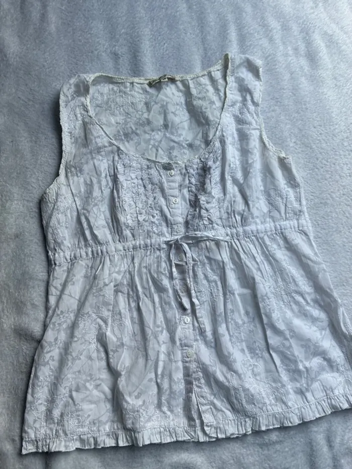 Petite blouse sans manche - photo numéro 2