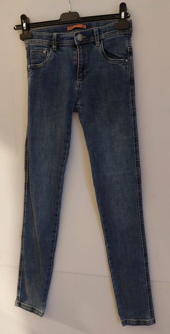 Jeans fille slim.