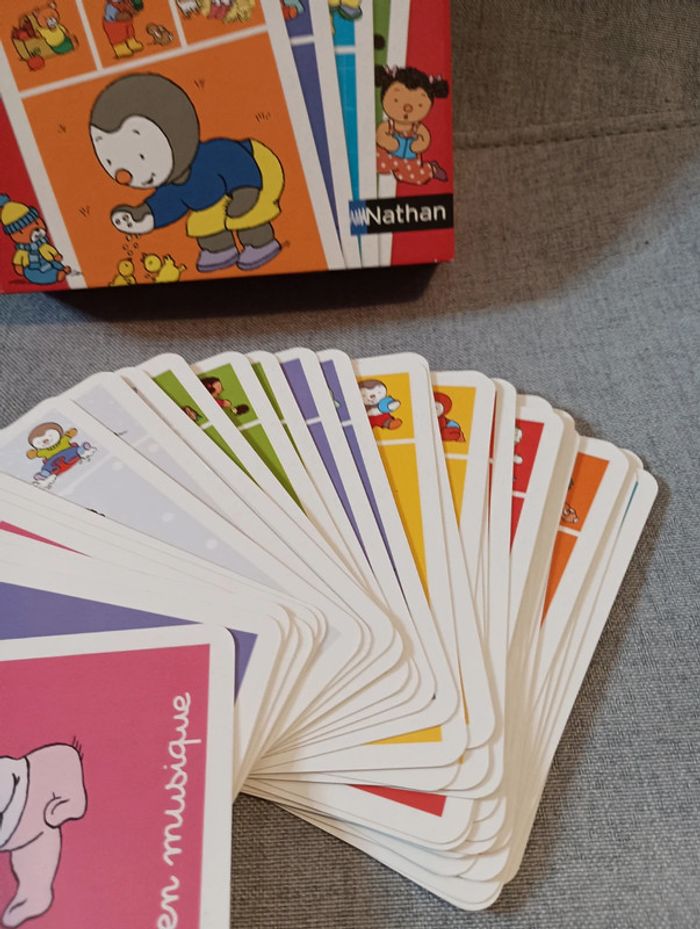 Jeu de cartes T'choupi mon 1 er jeu de famille - photo numéro 3