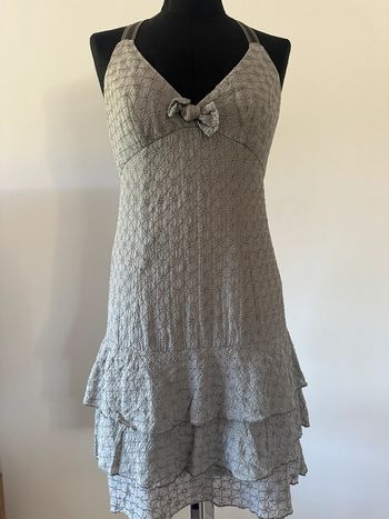 Robe grise cop copine