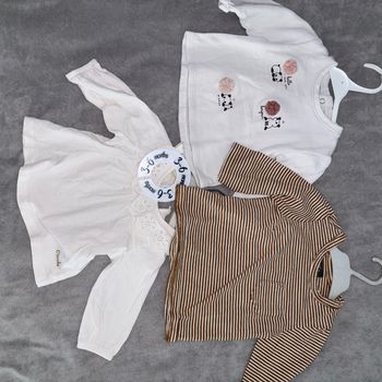 Lot pull bébé fille 3 mois