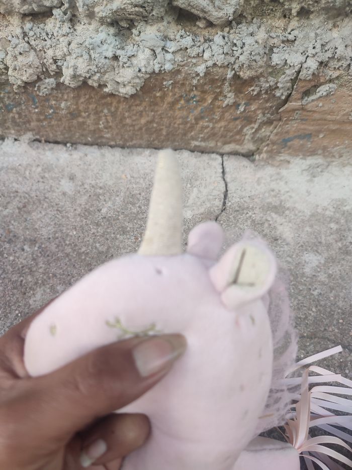 Peluche licorne Mot d'enfants - photo numéro 8