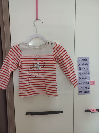 T-shirt orchestra 12 mois