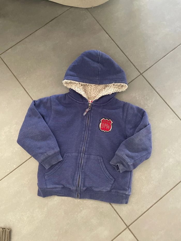 DPAM gilet sweat manteau vêtement garçon 6 ans